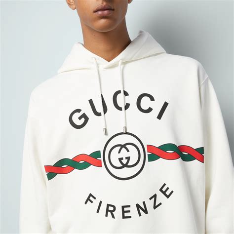 bluza gucci model 7018|gucci firenze hooded jersey.